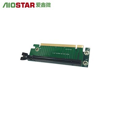 AOS 2U PCIe X16 do X16 90 stupnjeva naprijed Riser kartica